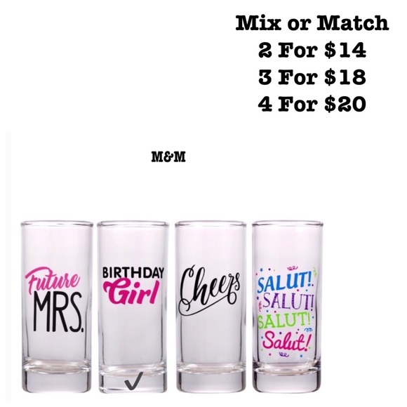 Celebratory Shot Glasses, 2 oz. Birthday Girl - Picture 1 of 2